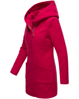 Marikoo MAIKOO Жіночий зимовий пальто з капюшоном, фуксія