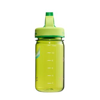 Nalgene Kids пляшка для води Grip-n-Gulp Sustain 0,35 л з кришкою зелена, музичний лев