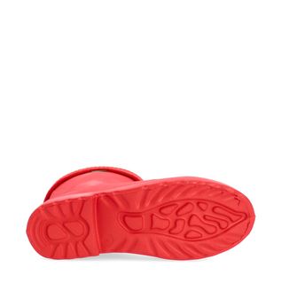 Жіночі гумові робочі черевики Demar з теплою устілкою LUNA, червоні