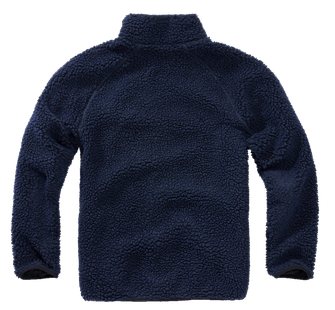 Флісова куртка Brandit Teddyfleece, темно-синя
