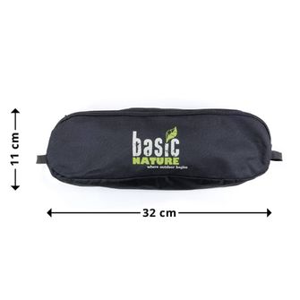 Туристичний стілець BasicNature Ultralight Low Rest Чорний