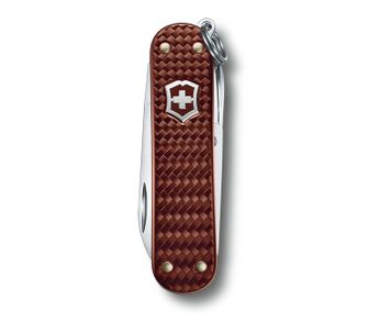 Багатофункціональний ніж Victorinox Classic SD Precious Alox Hazel Brown 58 мм, коричневий