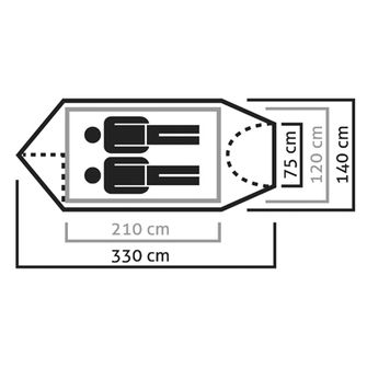 Намет Salewa Sierra Leone для 2 осіб