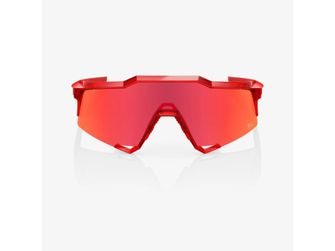 Сонцезахисні окуляри 100% Speedcraft LE Peter Sagan, Gloss Translucent Red - Hiper Red Mirror