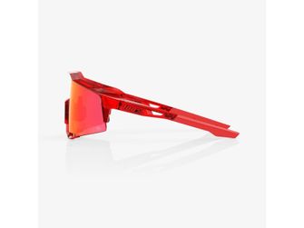 Сонцезахисні окуляри 100% Speedcraft LE Peter Sagan, Gloss Translucent Red - Hiper Red Mirror