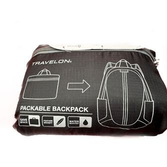 Рюкзак Travelon Daypack Packable 18 L, чорний