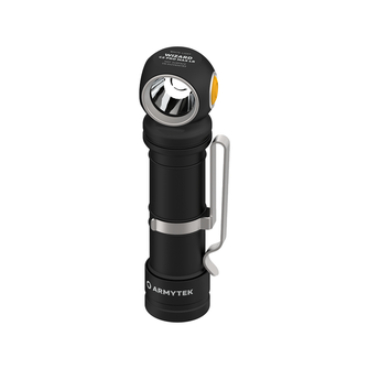 Кишеньковий світлодіодний ліхтарик ArmyTek Wizard C2 Pro Max LR White з ремінною кліпсою, з акумулятором 4150 лм