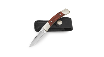 Buck Squire, кишеньковий ніж з чохлом, 7 см, коричневий