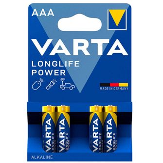 Батарейка Varta Longlife Power AAA / Micro 4 штуки