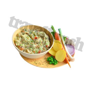 Travellunch 10 шт Харчовий картопляний гарячий горщик 125 г кожна