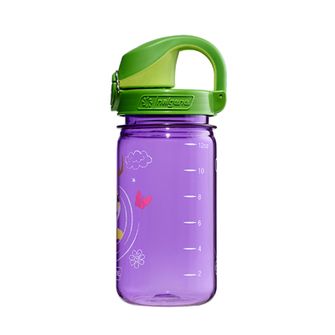 Дитяча пляшка для води Nalgene Kids Grip-n-Gulp Sustain 0,35 л фіолетовий шакал