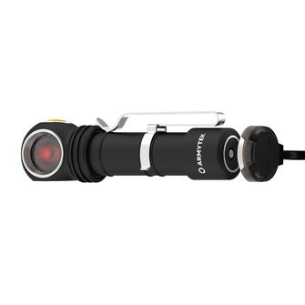 Світлодіодний налобний ліхтар ArmyTek Wizard C2 WR Magnet White &amp; Red з магнітним тримачем 1100 лм час роботи від акумулятора 3 год 65 г