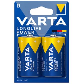 Varta Батарейка Varta Longlife Power D/Mono 2 шт.