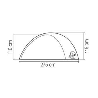 Намет Coleman Darwin на 3 особи