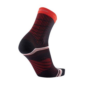 Шкарпетки Sidas Winter Run Socks, чорні/червоні