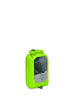 Упаковка OSPREY DRY SACK 6 W/WINDOW,  limon green