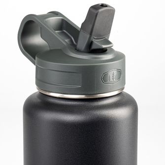 GSI Outdoors Змінна гвинтова кришка з відкидною соломинкою для термопляшок Insulated Wide Mouth Straw Top з широким горлом