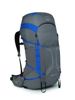 Туристичний рюкзак OSPREY EXOS PRO 55,  dale grey/agam blue