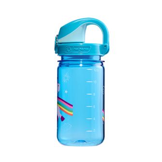 Дитяча пляшечка для води Nalgene Grip-n-Gulp Sustain 0,35 л синій єдиноріг