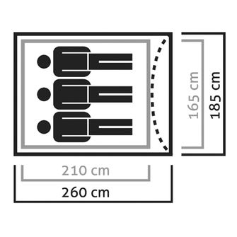 Намет Salewa Litetrek Pro на 3 особи