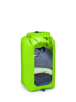 Упаковка OSPREY DRY SACK 35 W/WINDOW,  limon green