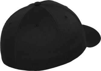 Brandit Flexfit 5 Panel Cap, чорний, Brandit Flexfit 5 Panel Cap, чорний