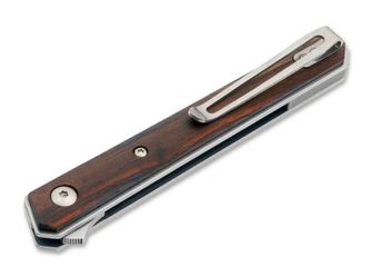 Böker Plus Kwaiken Air Mini Cocobolo, кишеньковий ніж 7,8 см, дерев&#039;яний