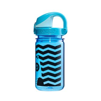 Дитяча пляшечка для води Nalgene Grip-n-Gulp Sustain 0,35 синя сова