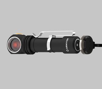 Світлодіодний налобний ліхтар ArmyTek Wizard C2 WR Magnet White &amp; Red з магнітним тримачем 1100 лм час роботи від акумулятора 3 год 65 г