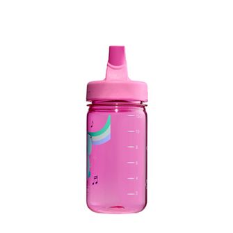 Nalgene Дитяча пляшечка для води Grip-n-Gulp Sustain 0,35 л з кришкою, рожевий музичний слон