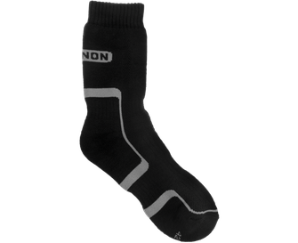 Шкарпетки для трекінгу BENNON TREK SOCK, чорні/сірі