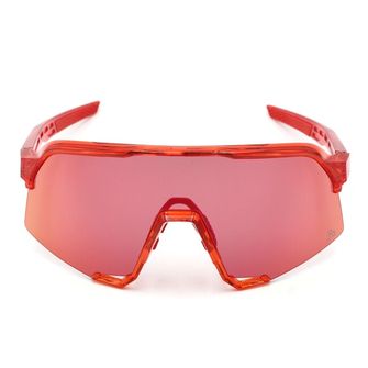 100% Сонцезахисні окуляри S3 LE - Peter Sagan, Gloss Translucent Red - Hiper Red Mirror