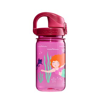 Дитяча пляшечка для води Nalgene Grip-n-Gulp Sustain 0,35 л рожева русалочка