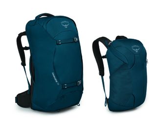 Сумка OSPREY FAIRVIEW 70,  night jungle blue