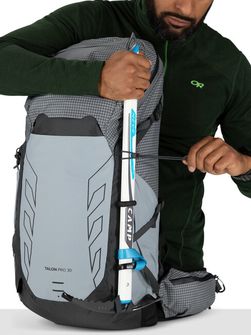 Туристичний рюкзак OSPREY TALON PRO 30,  silver lining