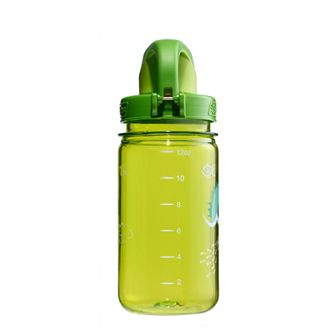 Дитяча пляшечка для води Nalgene Grip-n-Gulp Sustain 0,35 л зелена nessie