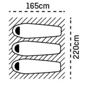 Намет Salewa Puez Trek для 3 осіб