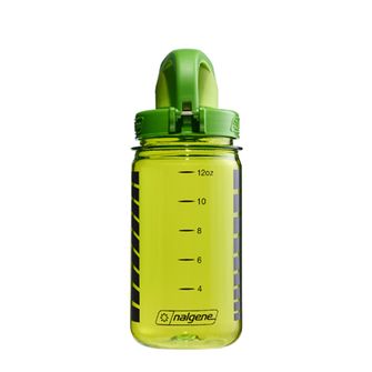 Дитяча пляшечка для води Nalgene Grip-n-Gulp Sustain 0,35 л зелена мавпа