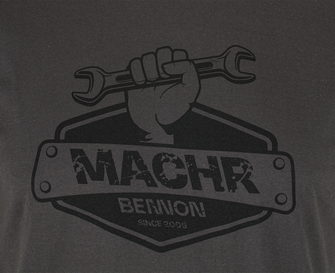 Футболка BENNON MACHR TOOL сіра