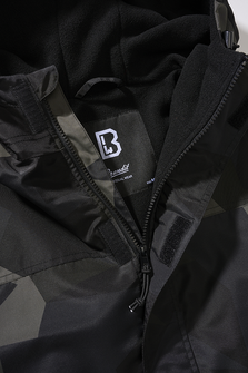 Куртка-вітровка Brandit Frontzip Windbreaker, M90 darkcamo