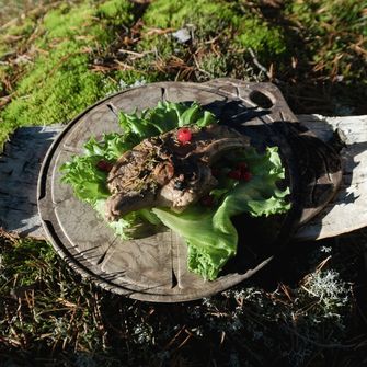 KUPILKA KAARNA M сервірувальна дошка, синя