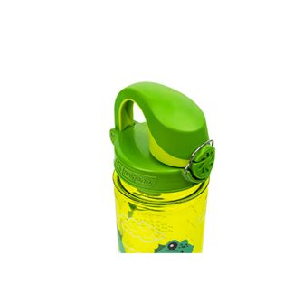 Дитяча пляшечка для води Nalgene Grip-n-Gulp Sustain 0,35 л зелена nessie