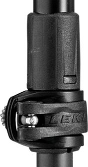 Трекінгові палиці LEKI Black Series Carbon, чорний-чорний сірий-темний антрацит, 100 - 135 см