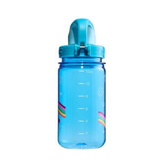 Дитяча пляшечка для води Nalgene Grip-n-Gulp Sustain 0,35 л синій єдиноріг