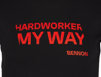 Футболка BENNON HARDWORKER, чорна