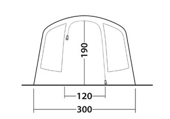 Намет Outwell Sunhill 5 Air на 5 осіб