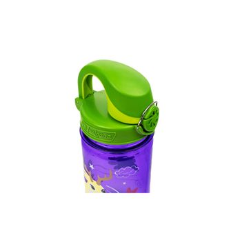 Дитяча пляшка для води Nalgene Kids Grip-n-Gulp Sustain 0,35 л фіолетовий шакал