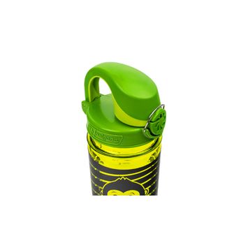 Дитяча пляшечка для води Nalgene Grip-n-Gulp Sustain 0,35 л зелена мавпа