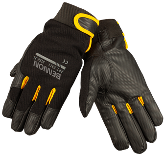 Робочі рукавички BENNON KALYTOS WTR Gloves, чорні/жовті