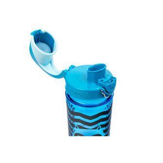 Дитяча пляшечка для води Nalgene Grip-n-Gulp Sustain 0,35 синя сова